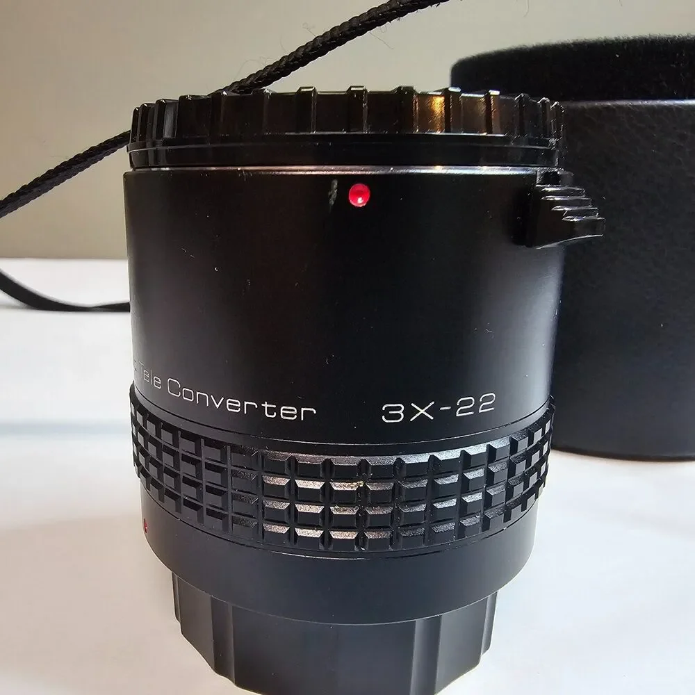 Vivitar Automatic Tele Converter Lens 3x-22 35mm With Carrying Case